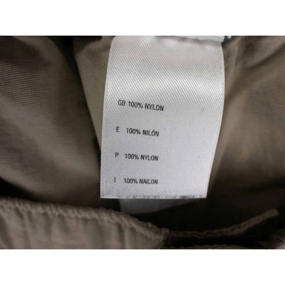 The North Face Convertible Cargo Pants Mens 2XL Beige Belted Flex Waist Gorpcore